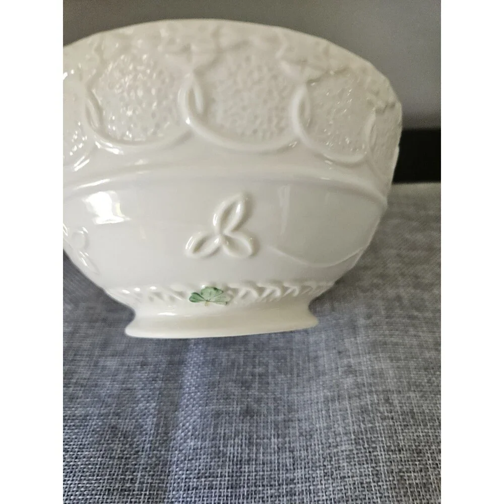 Belleek Irish Porcelain 2012 Limited Edition Celtic Lace 6” Bowl